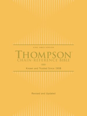 cover image of KJV, Thompson Chain-Reference Bible